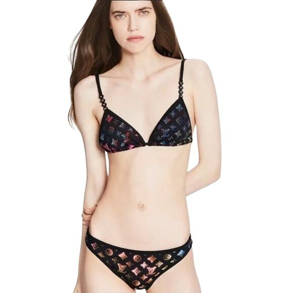 Louis Vuitton***RARE ITEM***Neon Mahina Monogram Bikini (set) NWT - Picture 4 of 10
